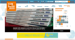 Desktop Screenshot of club-presse-bordeaux.fr